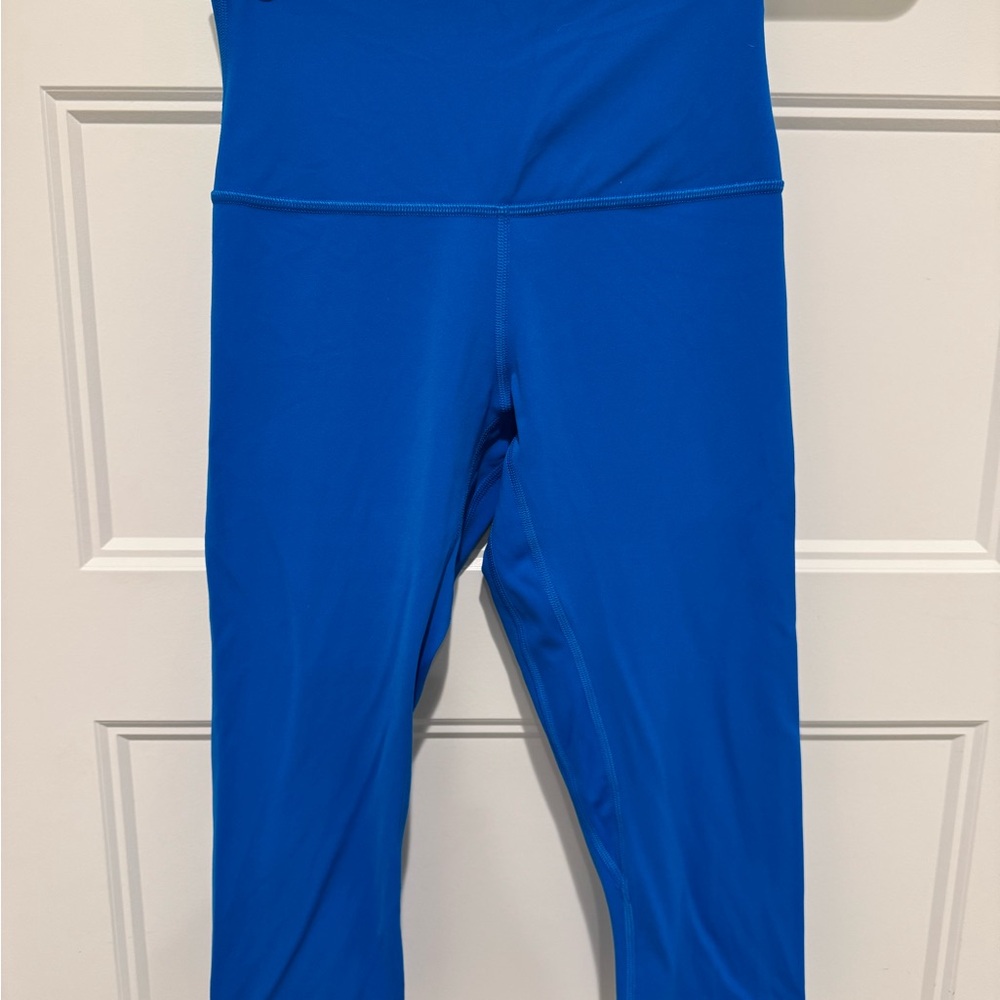 Blue Align Leggings - 17 inch
